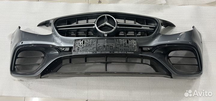 Передний бампер mercedes w213 e63