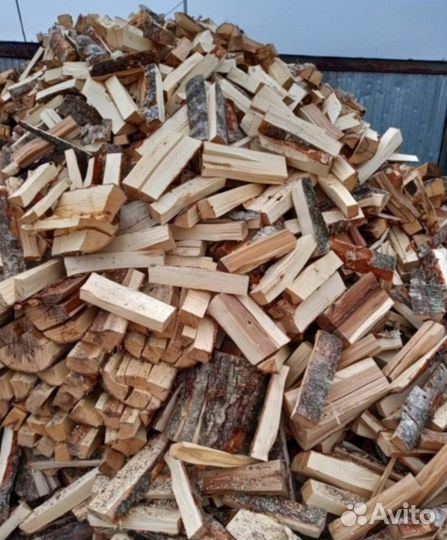 Дрова колотые дуб
