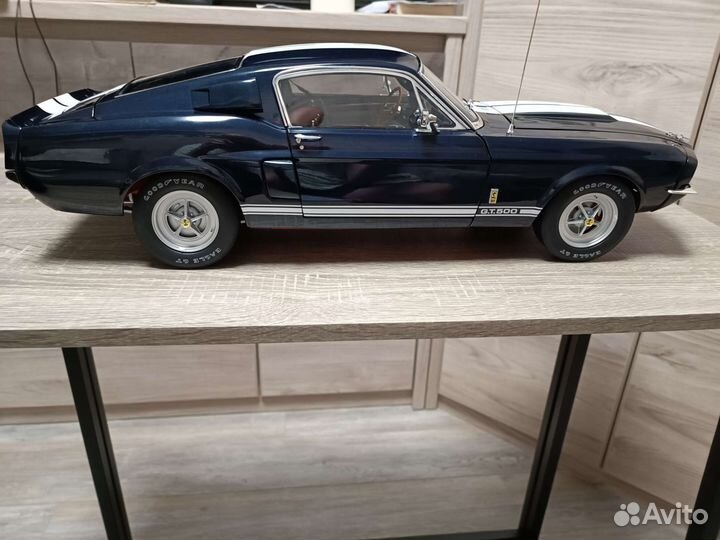 Модели ford mustang shelby GT-500 1/8