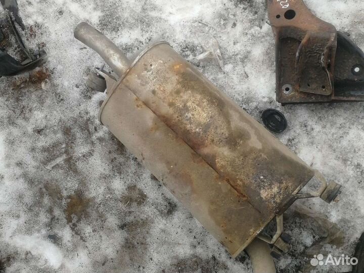 Глушитель мицубиси галант