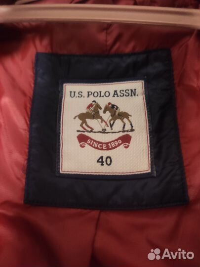 Пуховик женский us polo assn