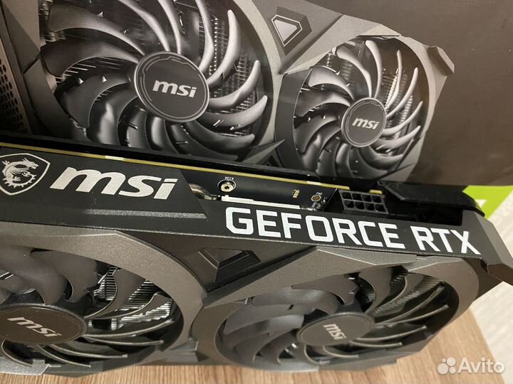 Видеокарта MSI RTX 3050 Ventus 2X OC 8gb