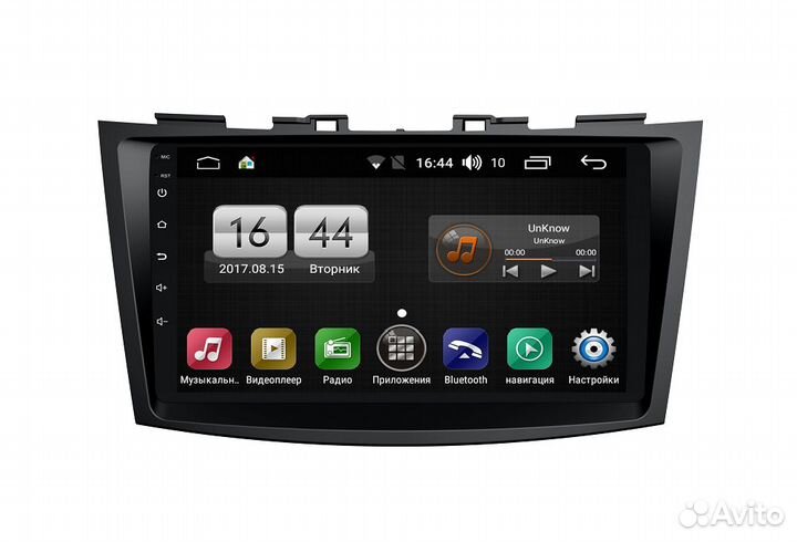 Штатная магнитола для Suzuki Swift SX4 на Android