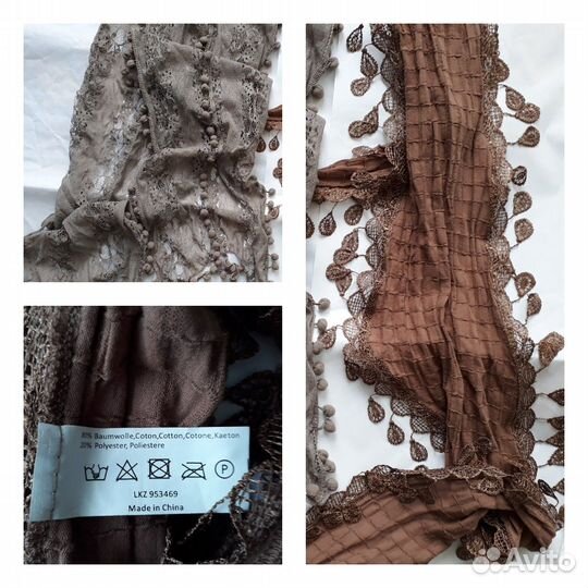 Шарфы, палантины, платки