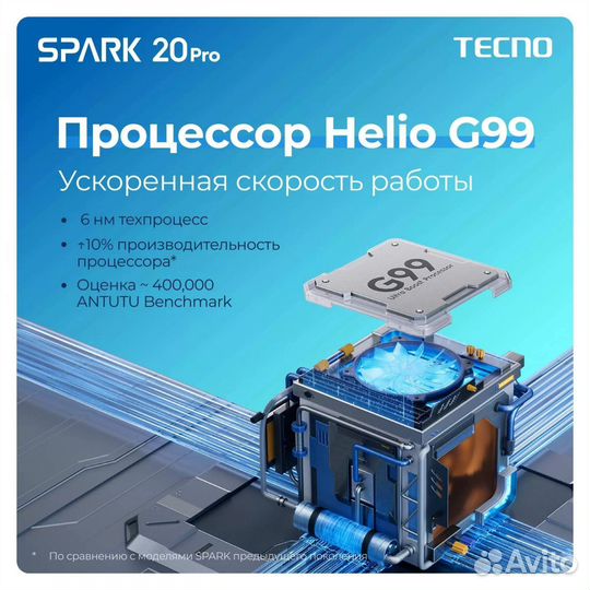 TECNO Spark 20 Pro, 8/256 ГБ