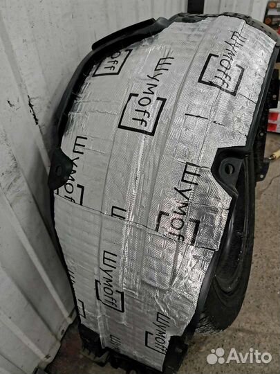 Шумоизоляция арок авто