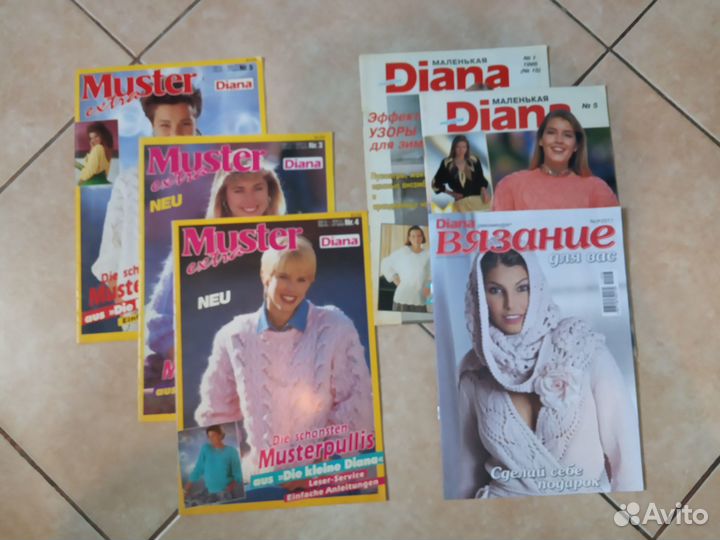 Старые журналы по рукоделию,разные