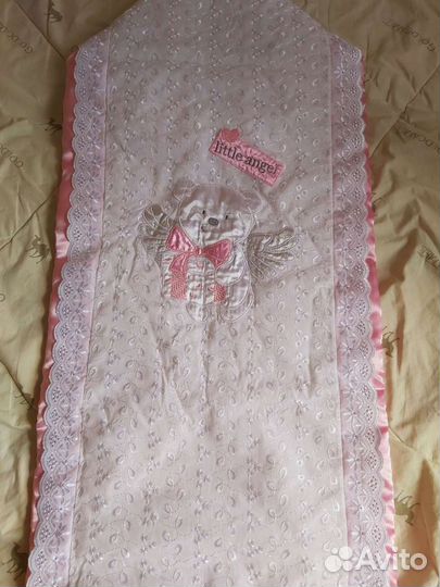 Конверт на выписку летний для девочки