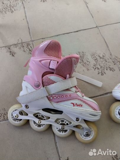 Роликовые коньки детские раздвижные