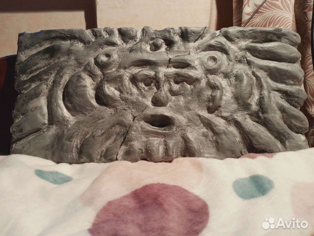 Гипсовое панно барельеф