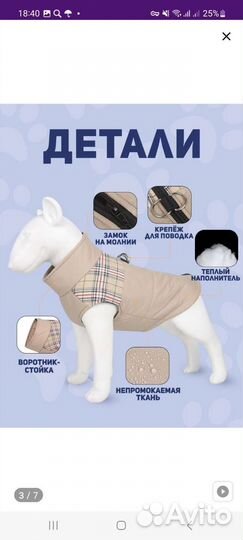 Жилетка для собаки