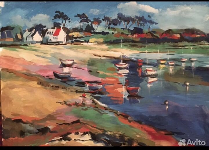 Интерьерная Картина, холст, акрил