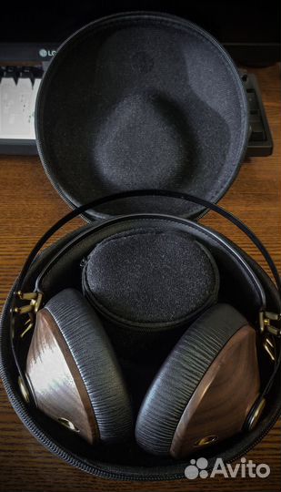 Наушники Meze Audio 99 classics Walnut Gold