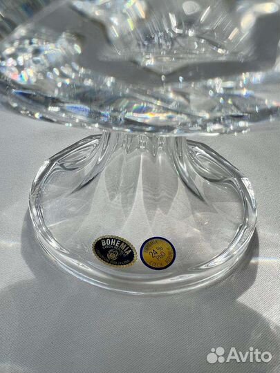 Фруктовница Bohemia lead crystal over 24 pbo