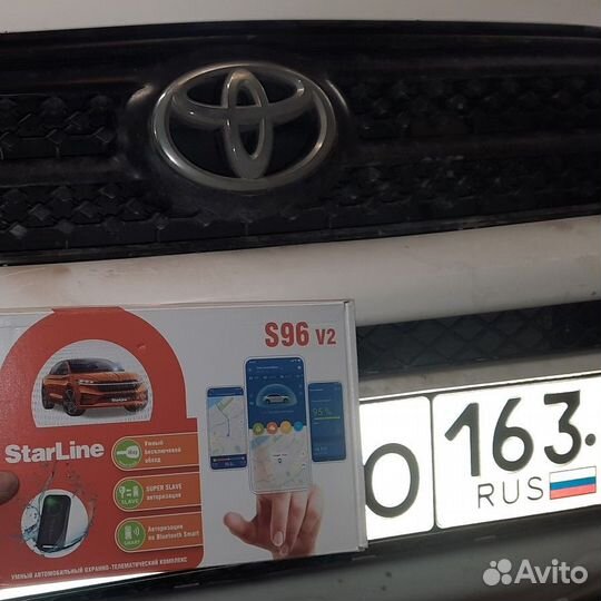 Установка сигнализации starline