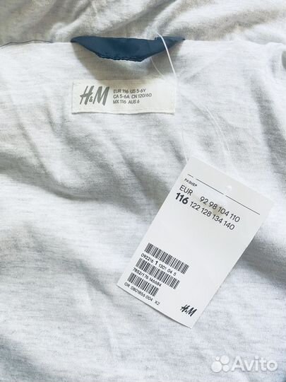 Новая ветровка H&M 116