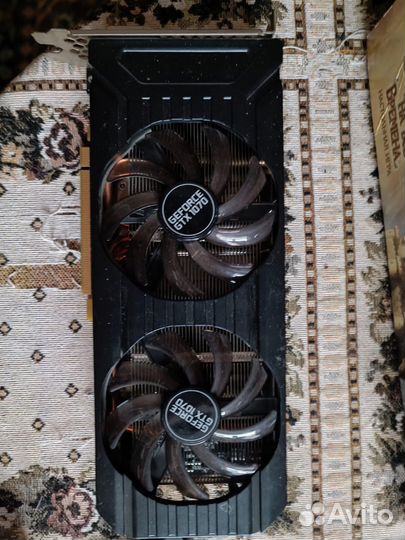 Видеокарта GeForce GTX 1070 8 гб