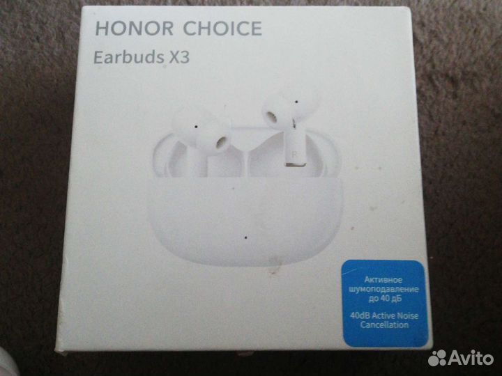 Новые наушники xonor choice earbuds x3