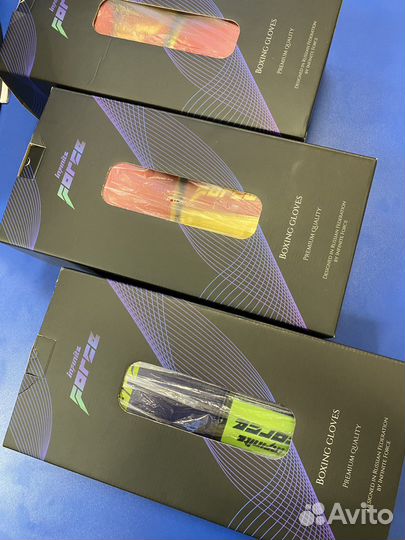 Боксерские перчатки Infinite Force новые 14,16 oz