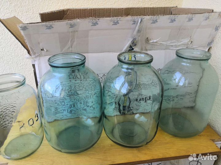 Банки стеклянные
