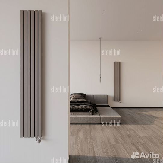 Вертикальный дизайн радиатор Steel V от производит