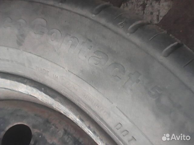 Колесо 185/60R14 Continental SportContact-5, 4*100