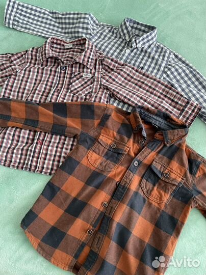 Рубашки для мальчика 80-104 размер