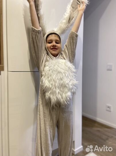 Костюм зайца 3-5 лет