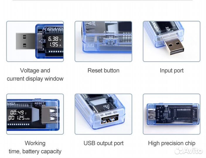 Usb тестер