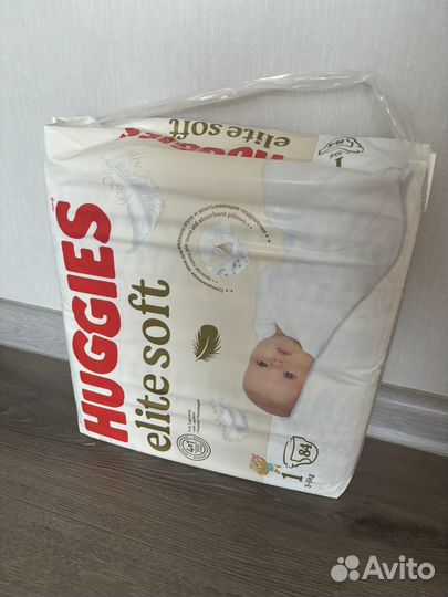 Подгузники huggies elite soft 1
