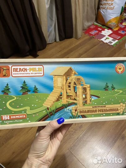 Деревянный конструктор