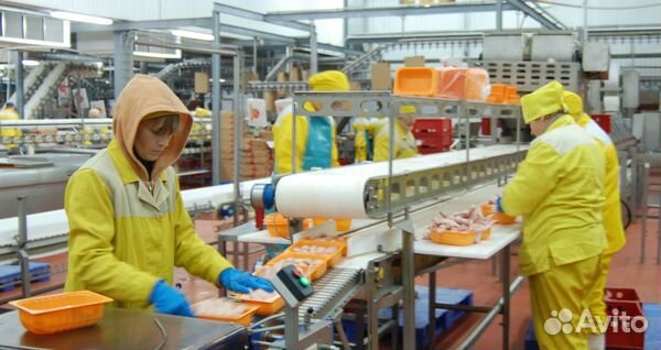 Упаковщик(ца) - вахта с питанием и проживанием