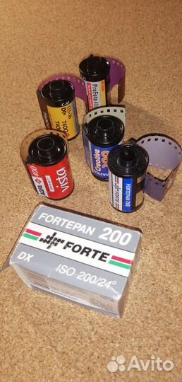 Фотоплёнка черно-белая. Просроченная