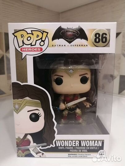 Фигурка fanko pop бетмен и супермен, Фанко поп