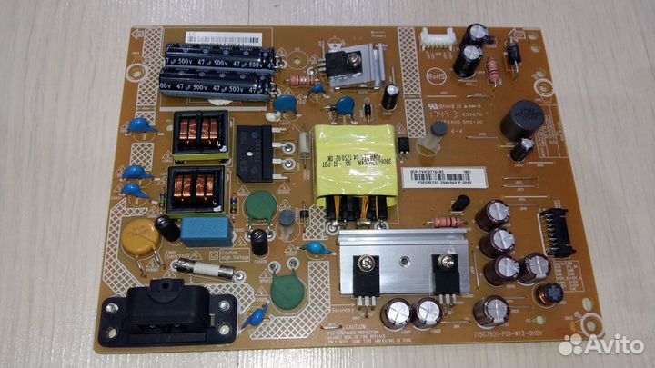 Телевизор LG 32LJ500U - разбор