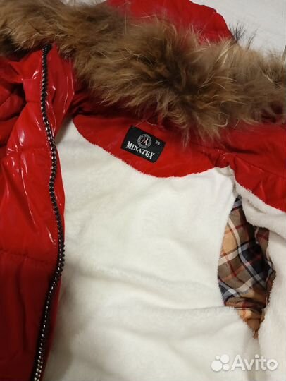 Куртка зимняя на девочку 134