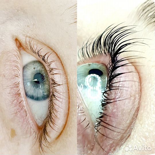 Вельвет ресниц Ламинирование ресниц Брови