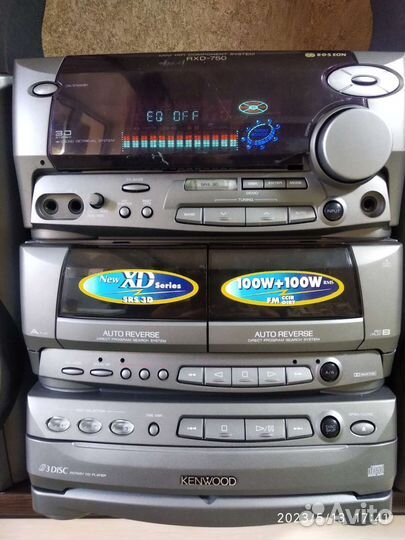 Музыкальный центр бу kenwood