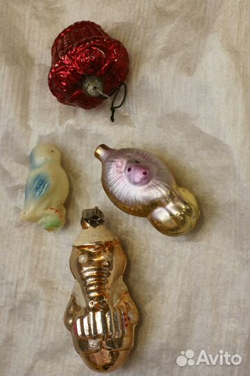 Елочные игрушки СССР