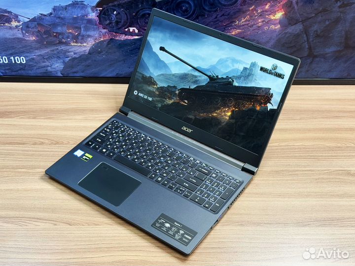 Игровой ноутбук Acer / GTX 1650TI / 16GB / SSD