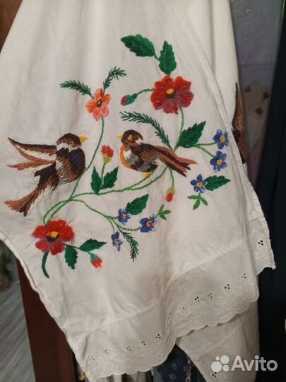 Старинные полотенца с вышивкой ручник. Цена за 1шт