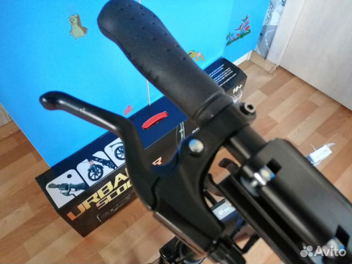 Самокат взрослый скутер Урбан до 100 кг