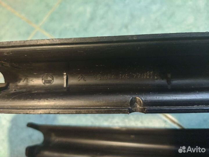 Комплект зимних заглушек на бампер Citroen C4/C5