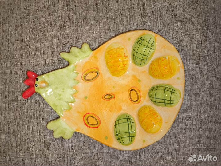 Пасхальная тарелка новая