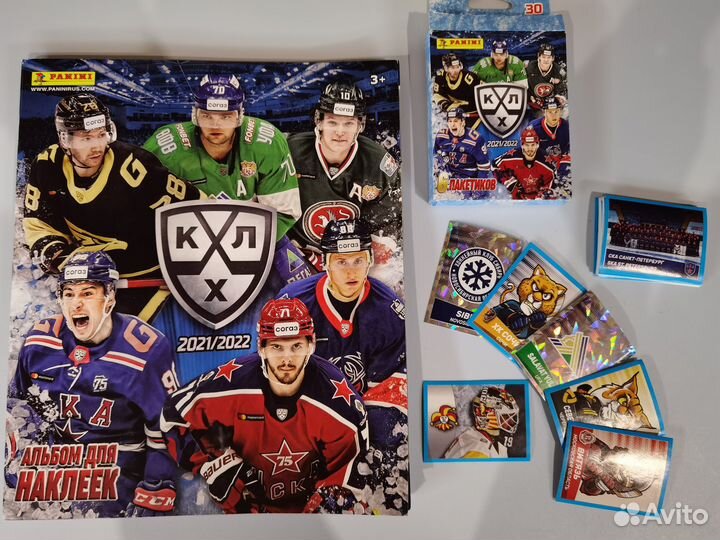 Panini наклейки кхл 2021/2022