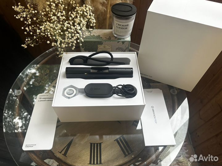 SberBox Top Медиацентр с умной камерой