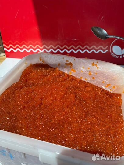 Красная икра горбуши