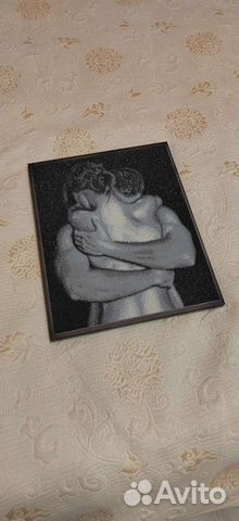 Картина из алмазной мозайки, собранная