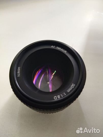 Объектив nikon 50mm f 1.8d af nikkor