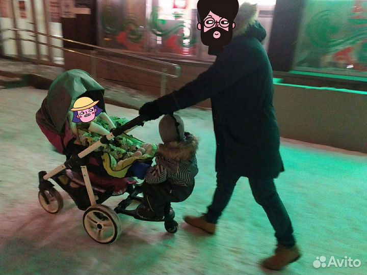 Подножка для второго ребенка новая